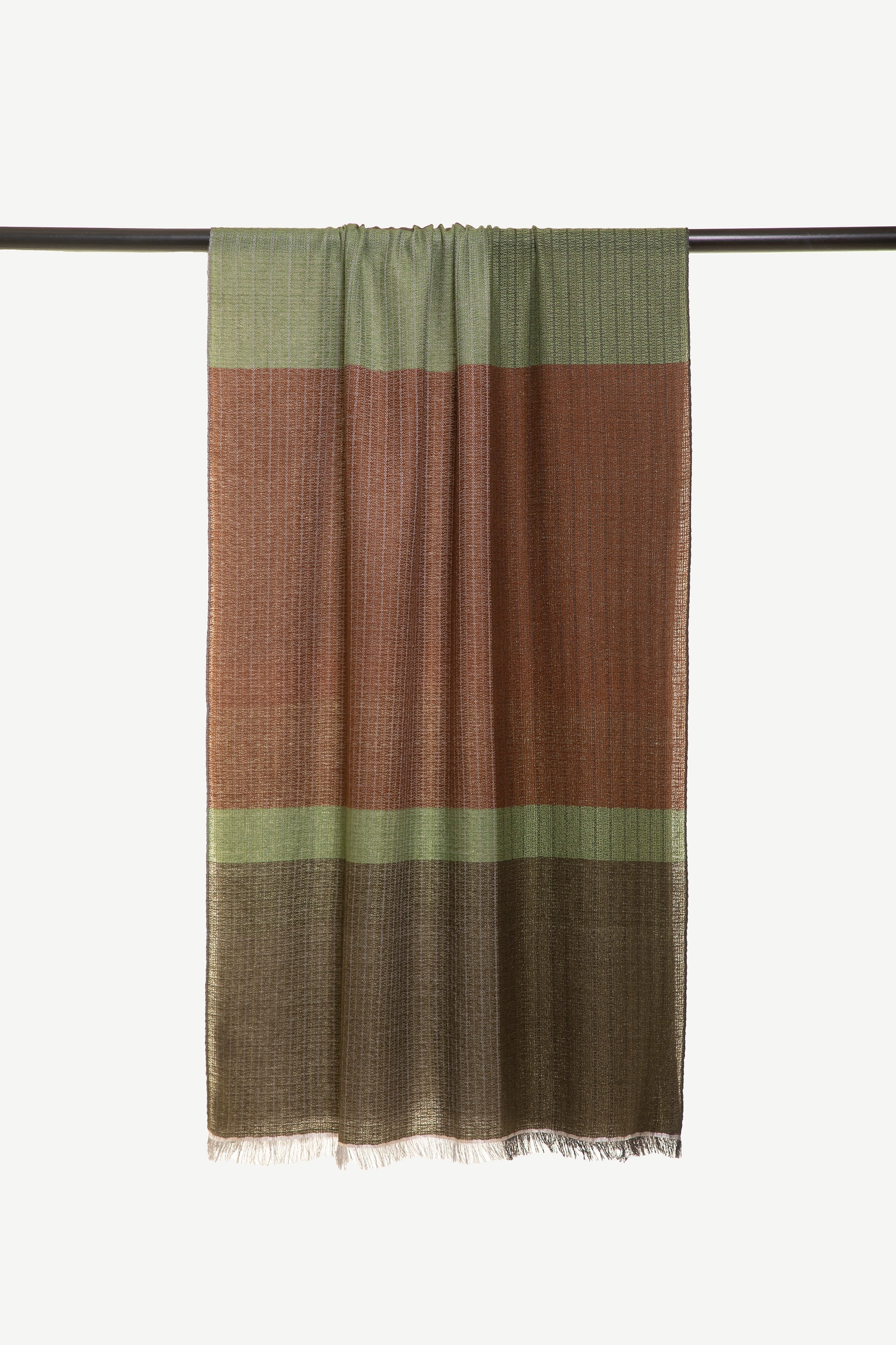 Rough Weave Plain Unisex Cashmere Scarf