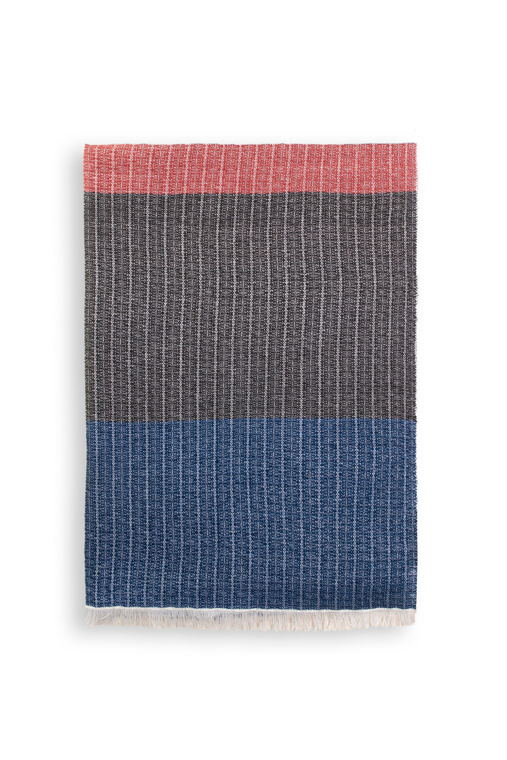 Rough Weave Plain Unisex Cashmere Scarf
