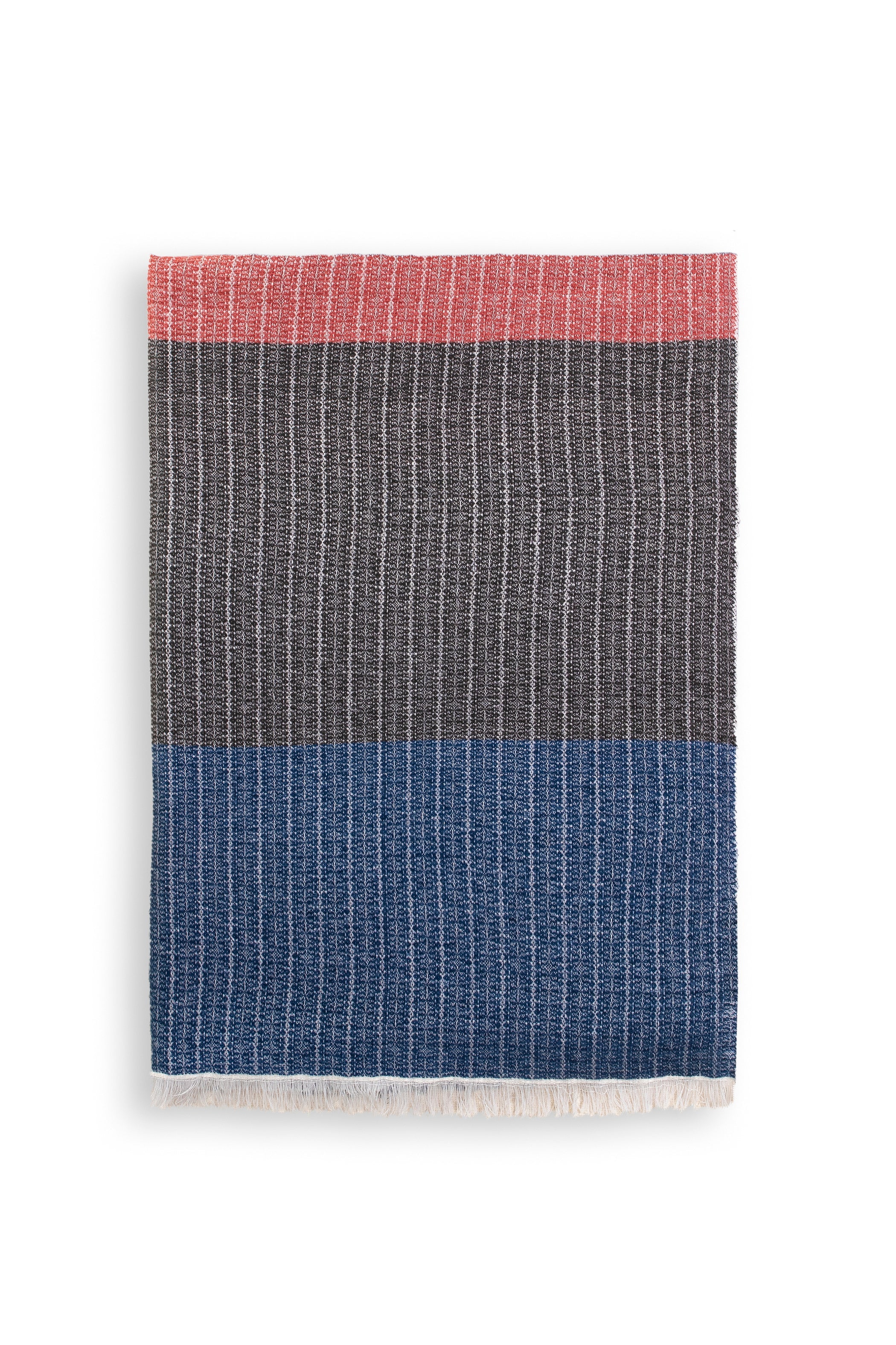 Rough Weave Plain Unisex Cashmere Scarf