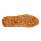 66-265-TPE ROXI Suede & Calfskin Sneaker, Taupe