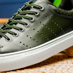 65-201-OLV RUSSO Burnished Italian Calfskin - Olive