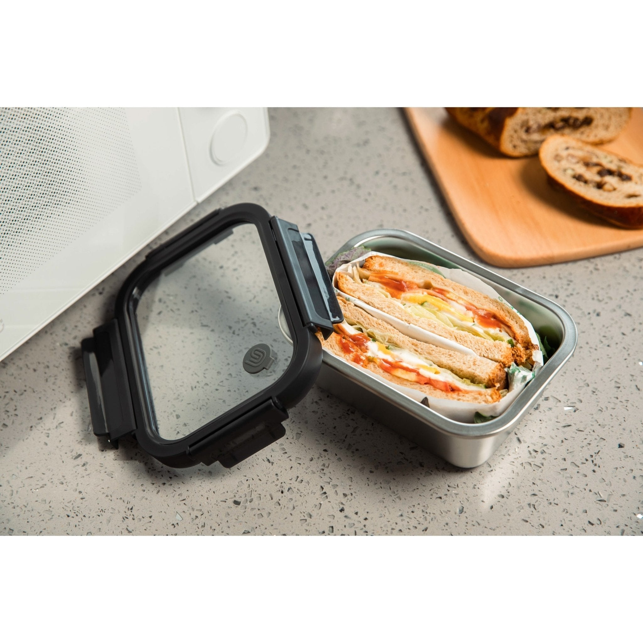 The Stainless Steel Container (Rectangular)