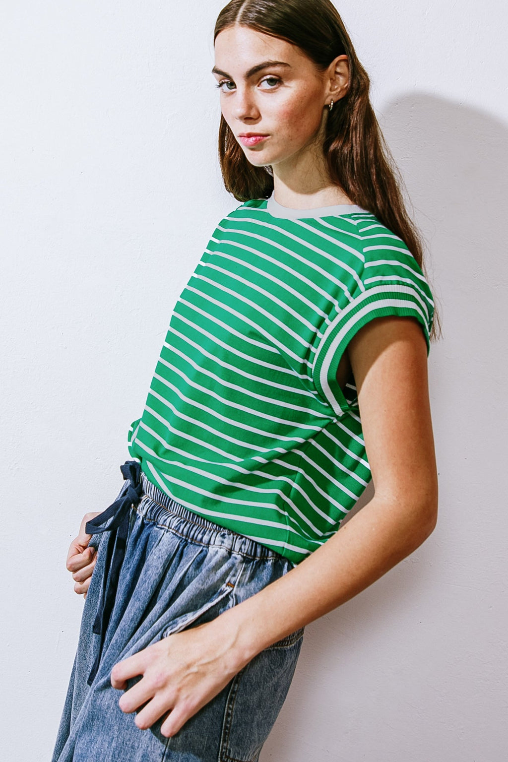 DRIFTWOOD DAYDREAMS KNIT TOP - 90% Cotton