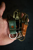 Key Clip - Bourbon Shell Cordovan
