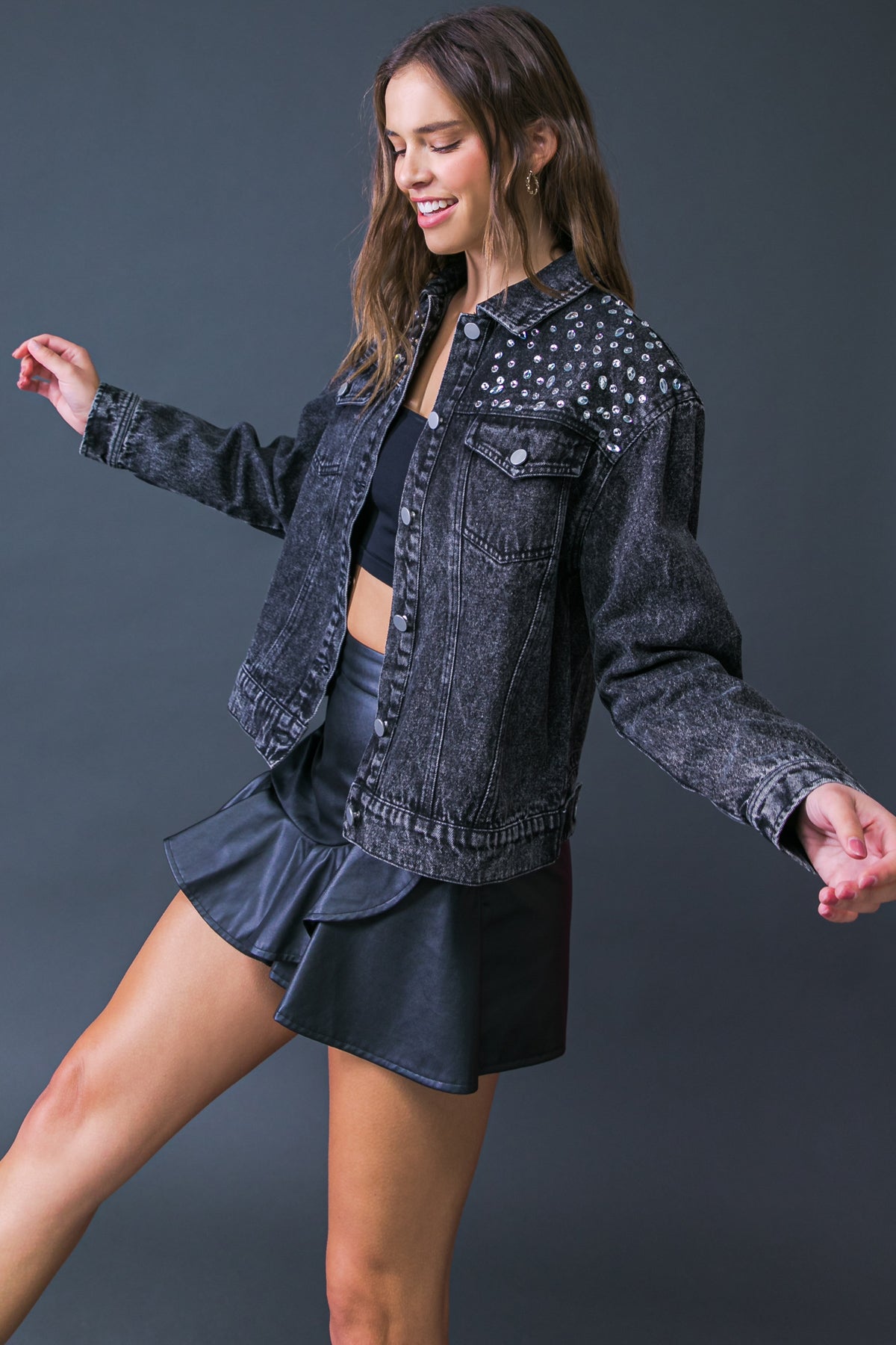 BE TRUE TO YOU DENIM JACKET - 90% Cotton