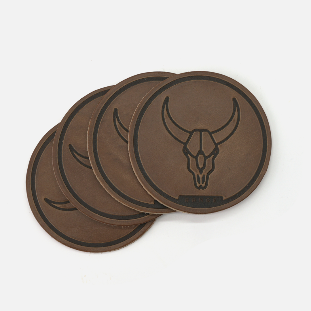 Skull Badge Coasters