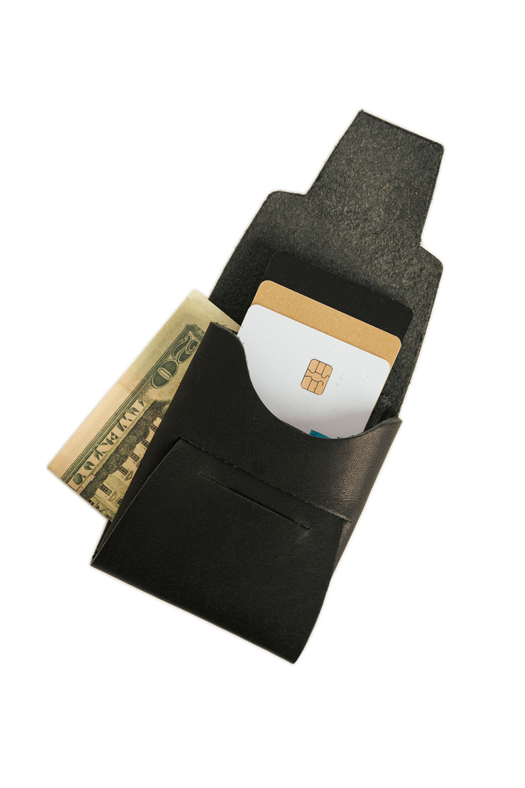 Johnny Wallet - Heavy Duty Black Essex