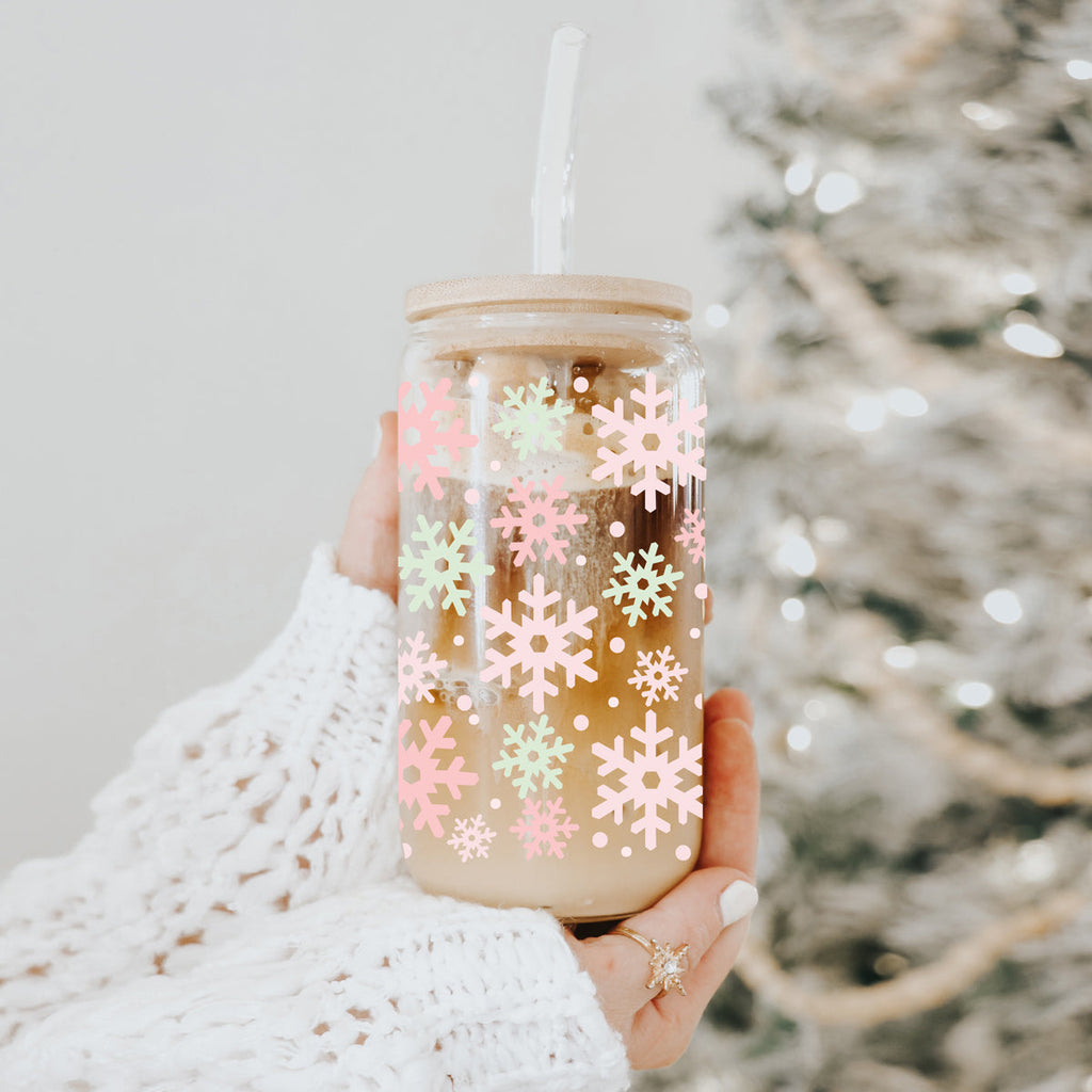 Pastel Snowflakes