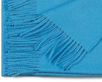 Solid Color Alpaca Throw