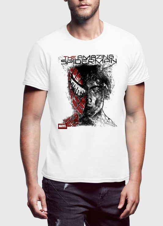 Spider Man Half Sleeves T-Shirt - The Peony Haus