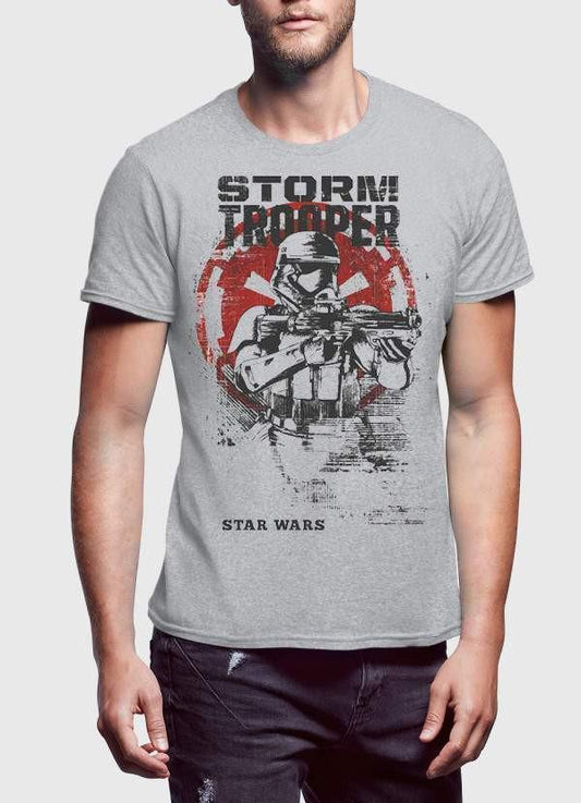 STORM TROOPER Half Sleeves Tshirt - The Peony Haus