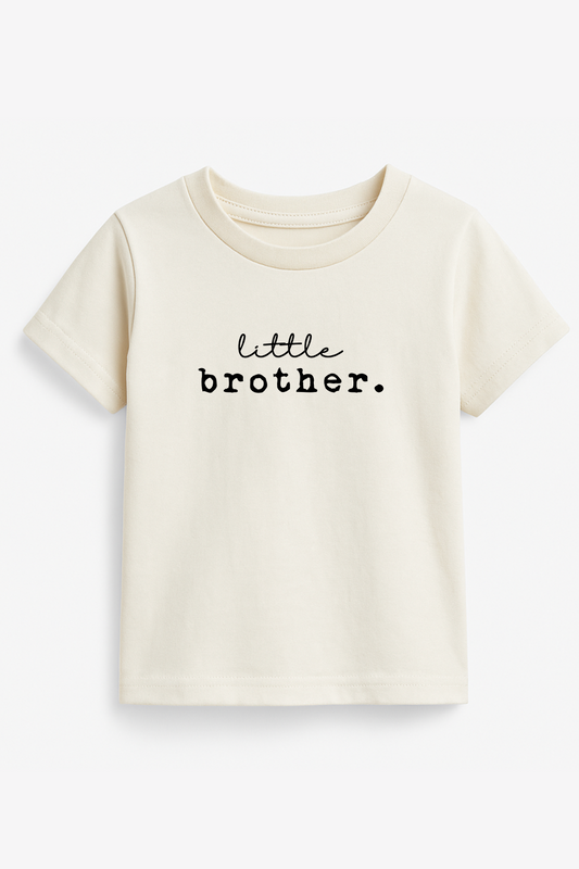Little Brother Organic Cotton Short Sleeve Toddler T-Shirt