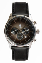 Gray Retro Chronograph