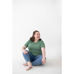 The Mom Tee in Dark Ivy