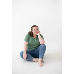 The Mom Tee in Dark Ivy