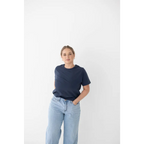 The Mom Tee in Navy