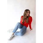 The Sherry Mockneck Sweater