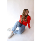 The Sherry Mockneck Sweater