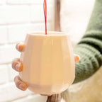 Translucent Porcelain Wine Glass