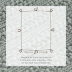 100% Cotton Waffle Weave Duvet Set - Mattea Collection