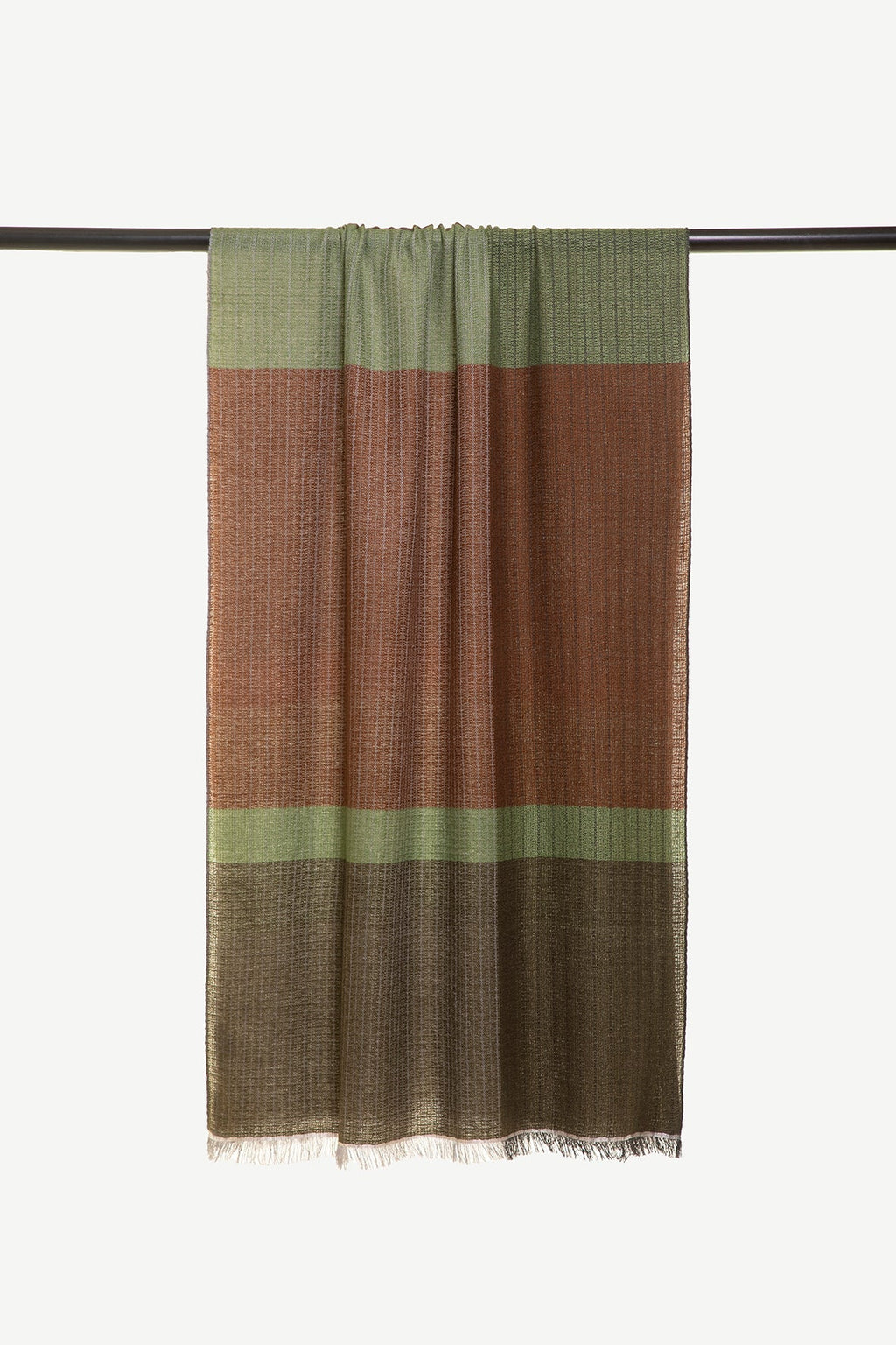 Rough Weave Plain Unisex Cashmere Scarf