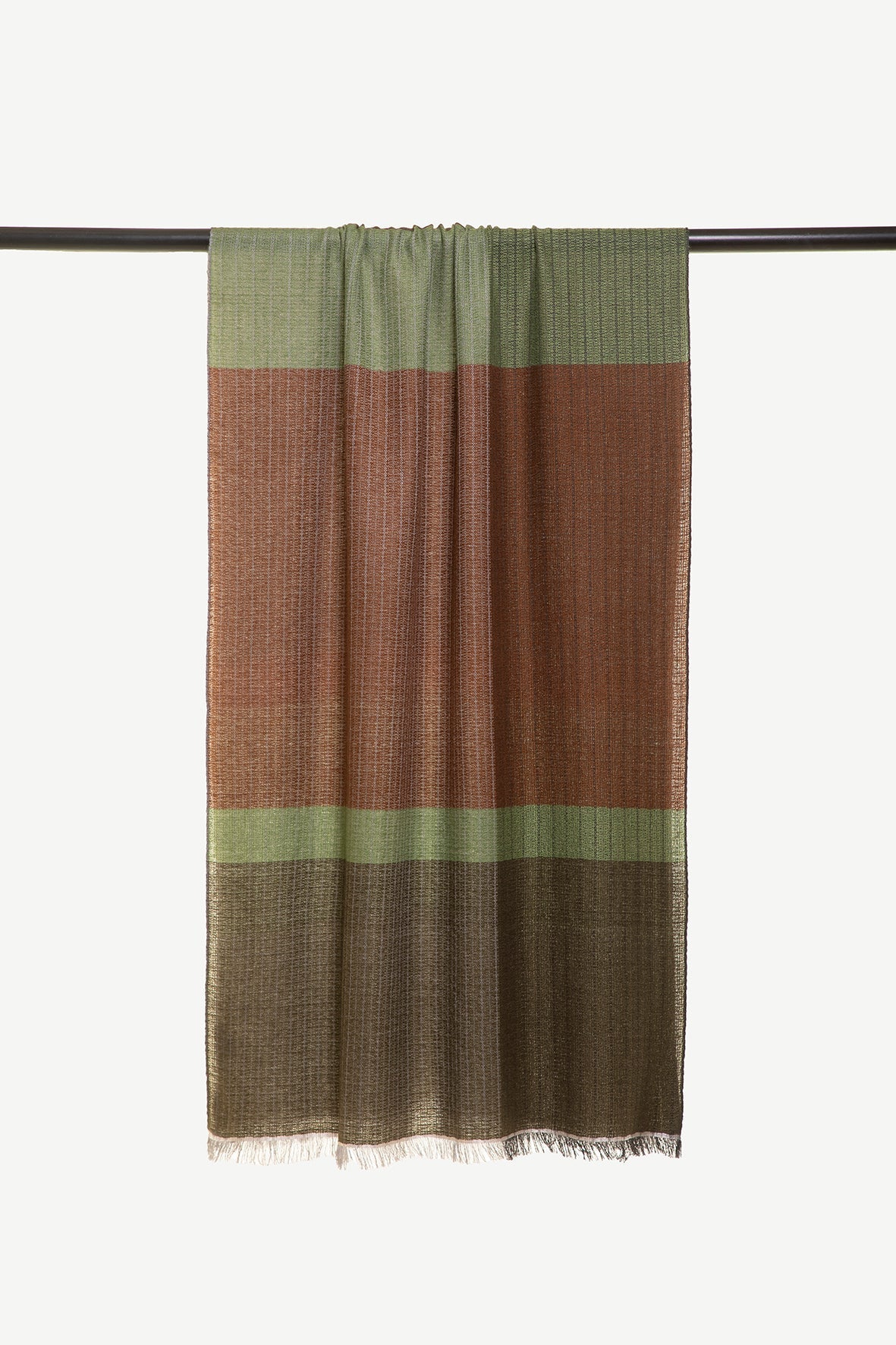 Rough Weave Plain Unisex Cashmere Scarf