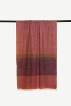 Rough Weave Plain Unisex Cashmere Scarf