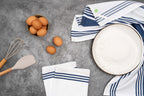 Striped Kitchen Towels - The Peony Haus