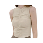 Vest Pleated Design Pilates Yoga Sports Top