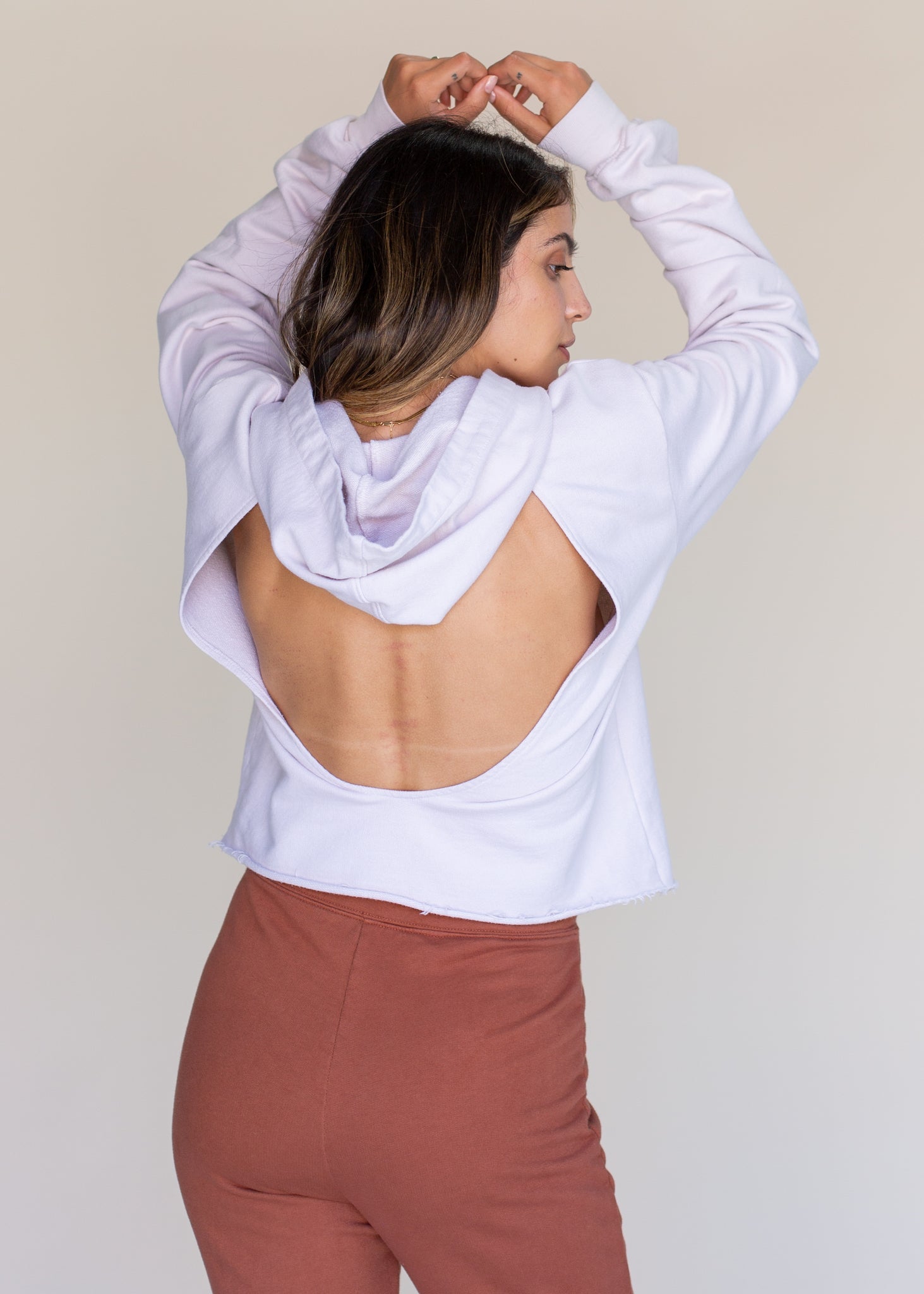 Backless Hoodie