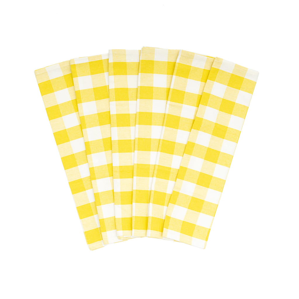 Plaid Kitchen Towels - The Peony Haus